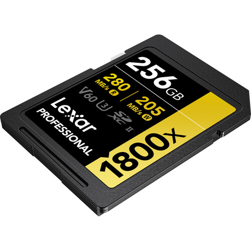 Lexar 256GB Professional 1800x UHS-II SDXC - 2